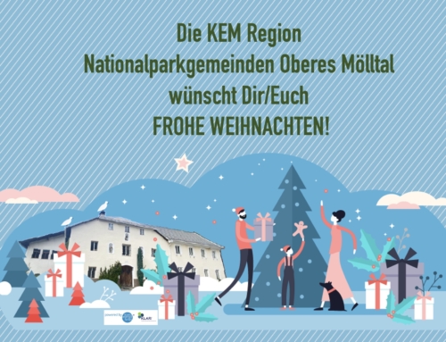 Frohe Weihnachten wünsch Dir/Euch die KEM Region Nationalparkgemeinden Oberes Mölltal
