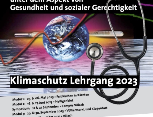Teilnahme am Klimaschutzlehrgang 2023 vom Klimabündnis Kärnten