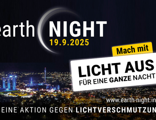 Jede Handlung zählt! Heute weltweite EARTH NIGHT, 19.9.25, 22:00 Uhr!