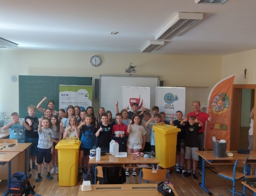 KEM Kooperationsprojekt KIDS 4 FUTURE an der MS Winklern: Aus Abfall wird Zukunft
